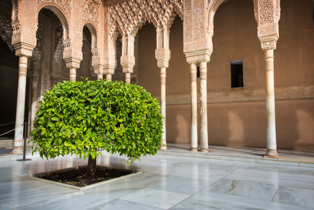 Court of the Lions; Alhambra, Granada, Spain